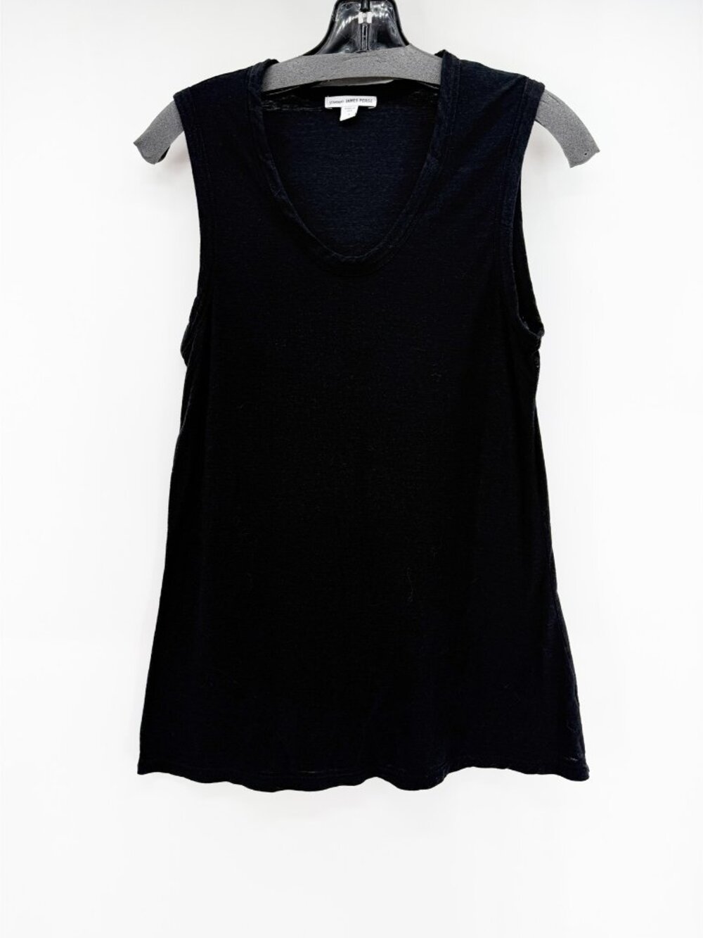 James Perse Black Lightweight layering TANK size 1/S - Picture 2 of 6